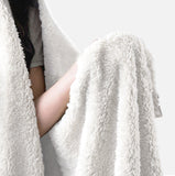 Slayin or Sleighin - Personalized Hooded Blanket