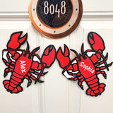 Lobster Cruise Door Decorations - Personalized Cruising Magnet
