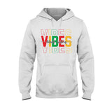 Black History Vibes - Personalized African American T-shirt And Hoodie