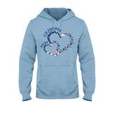First Mom Now Grandma - Personalized Grandma T-shirt And Hoodie
