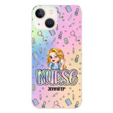 Nurse Life - Personalized Nurse Clear Phone Case