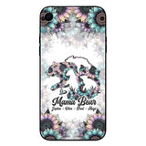 Mama Bear - Personalized Mother Clear Phone Case