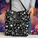 Witch - Personalized Witch Tote Bag