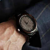 To My Son Happy Father‘s Day - Personalized Father Engraved Wooden Watch