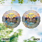 You And Me We Got This - Personalized Couple Wind Spinner