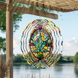 It's 420 somewhere - Personalized Weed Wind Spinner