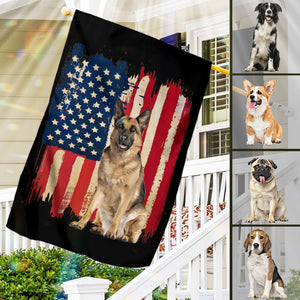 Puppy Flag - Personalized Dog House Flag