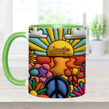 Hippie Soul - Personalized Hippie Accent Mug