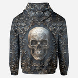 Vintage Skull - Personalized Skull All Over Shirt