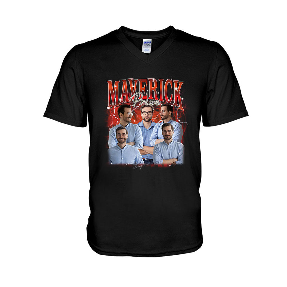 Custom Text And Photos - gift for anyone - Personalized T-shirt And Hoodie