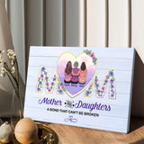 Mother And Daughters - Personalized Mother Canvas And Poster