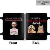 The Man The Myth The Snack Dealer - Personalized Father Mug
