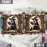 Beautiful Witch - Personalized Witch Throw Pillow