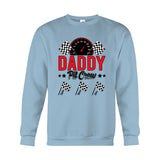 Daddy's Pit Crew Racing Flags - Personalized Racing T-shirt And Hoodie