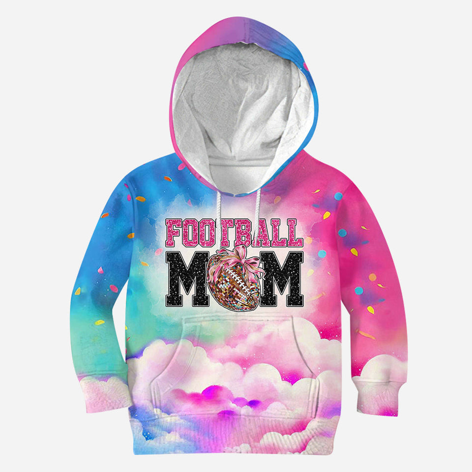 Football Mom - Personalized Football All Over Shirt