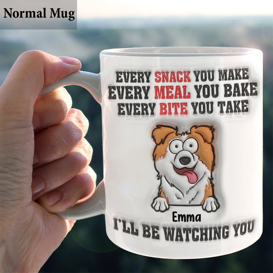 I'll Watching You - Personalized Dog Mug