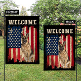 Puppy Flag - Personalized Dog Garden Flag