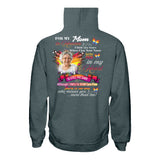 Pour mon âme, quel que soit mon titre au paradis, je cache mes larmes quand je prononce ton nom - T-shirt et sweat à capuche commémoratifs personnalisés