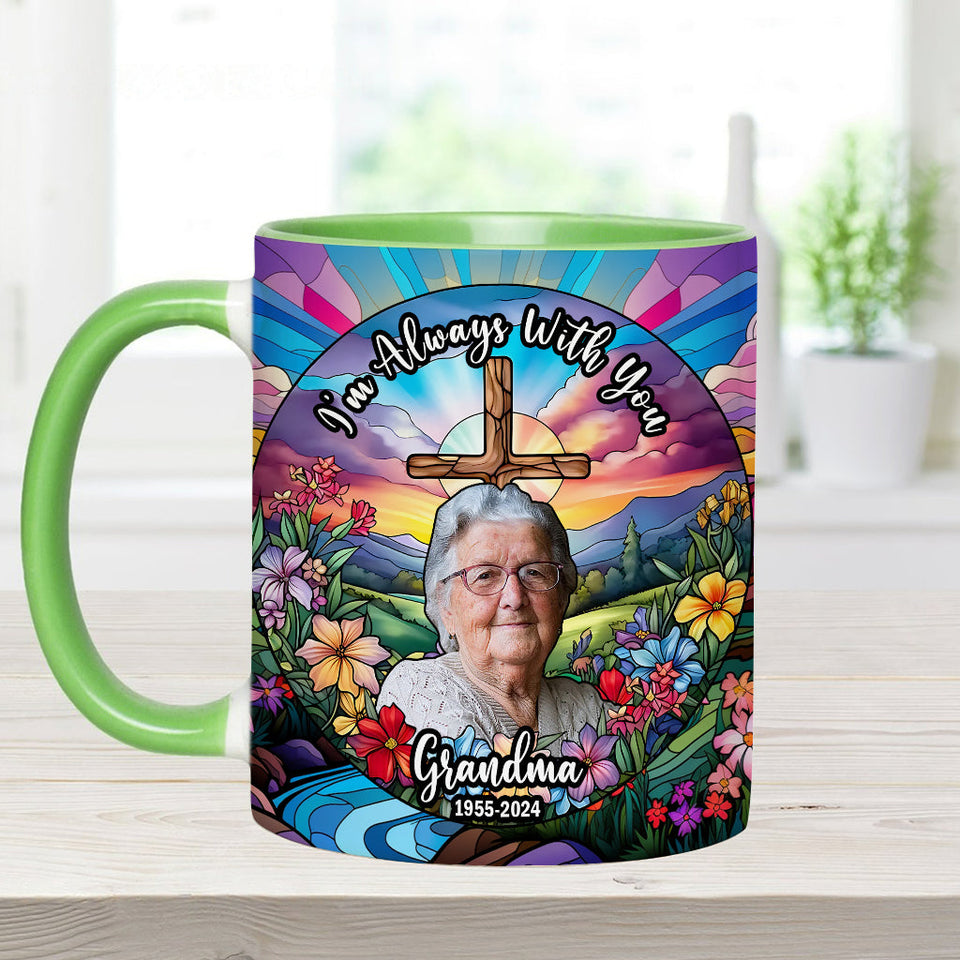 Je suis toujours avec toi - Mug commémoratif personnalisé