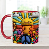 Hippie Soul - Personalized Hippie Accent Mug