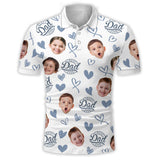 Best Dad Ever - Personalized Father Polo Shirt