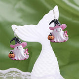 Breast Cancer Awareness - Personalized Breast Cancer Awareness Earrings