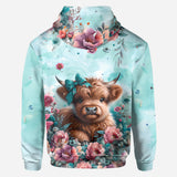 Cute Baby Cow - Personalized All Over Shirt