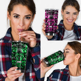 Melted Skull - Personalized Skull Tumbler