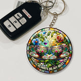 You'll Always Be My Best-tea - Personalized Bestie Custom Shaped Keychain