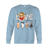Love Cat Mom Life - Personalized Cat T-shirt And Hoodie