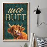 Nice Butt - Personalized Canvas And Poster