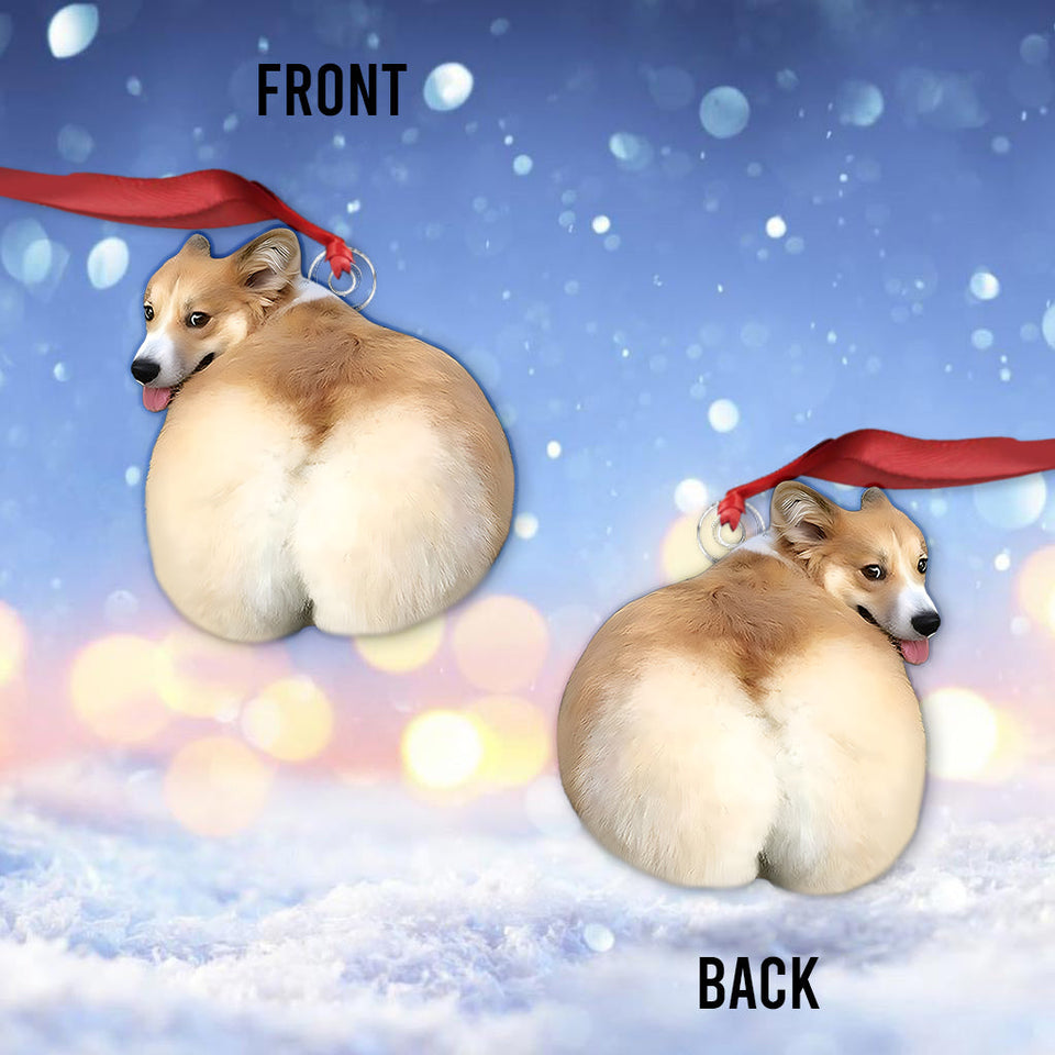 Any Photo Ornament - Personalized Dog Custom Shaped Ornament