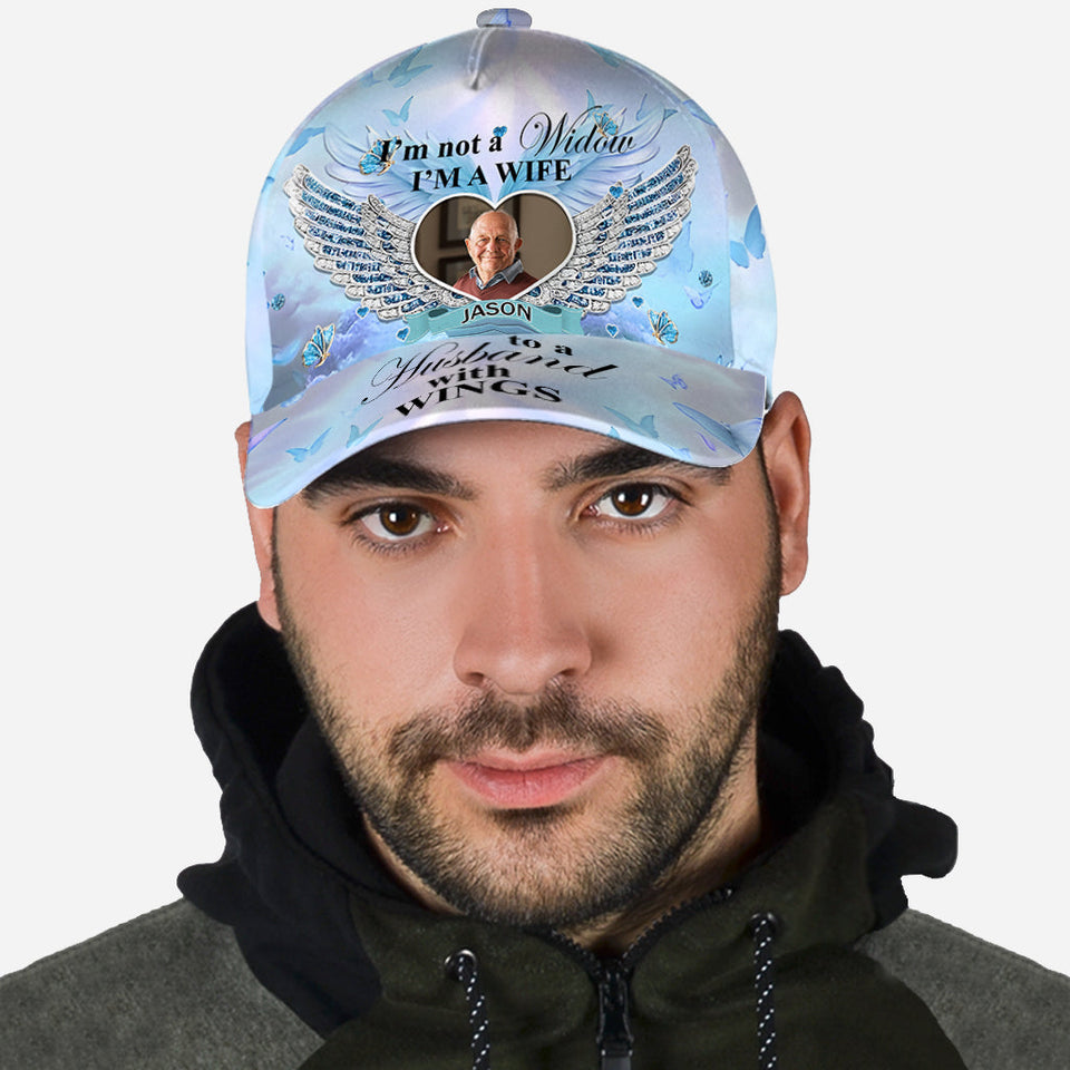 I'm Not A Widow - Personalized Memorial Classic Cap