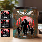 Grandpasquatch - Personalized Father Accent Mug