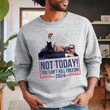 Not Today T-shirt, Never Surrender Shirt, Fight For America T-shirt, Retro Rally Shirt, Fight Fight Fight Shirt