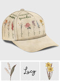 First Mom Now Grandma - Personalized Grandma Classic Cap