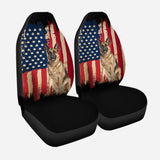 Puppy Flag - Personalized Dog Seat Covers