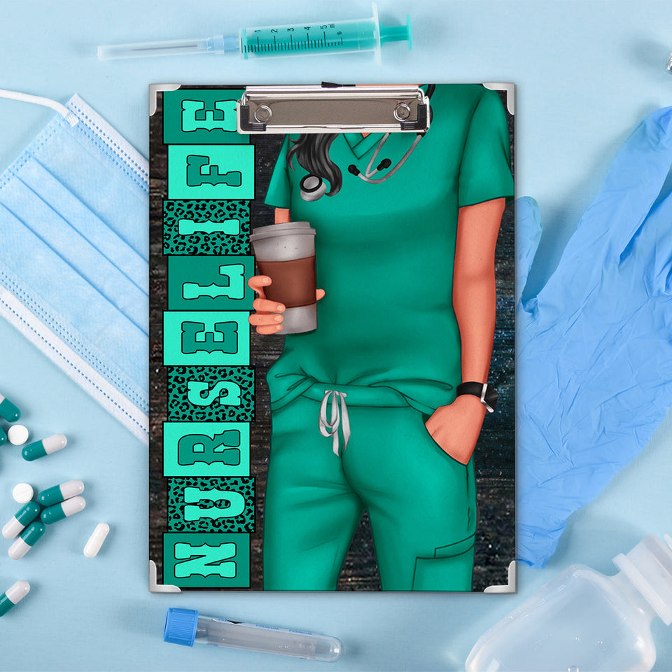 Nurse Life - Personalized Nurse Clipboard