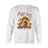 Best Moo-ther Ever - Personalized Mother T-shirt And Hoodie