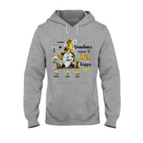 Grandma's Reasons To Bee Happy - Personalized Grandma T-shirt And Hoodie
