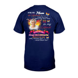 Pour mon âme, quel que soit mon titre au paradis, je cache mes larmes quand je prononce ton nom - T-shirt et sweat à capuche commémoratifs personnalisés