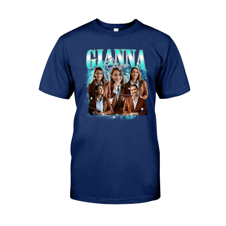 Custom Text And Photos - gift for anyone - Personalized T-shirt And Hoodie