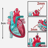 Nurse Life Heart Anatomy - Personalized Nurse Keychain