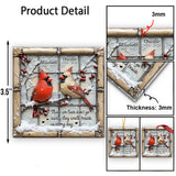 They Fly Beside Us Everyday - Personalized Memorial Ornament