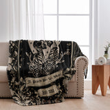 Till Death Do Us Part - Personalized Skull Blanket