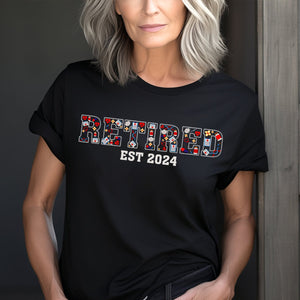 Retired Nurse Since - Personalized Nurse T-shirt And Hoodie