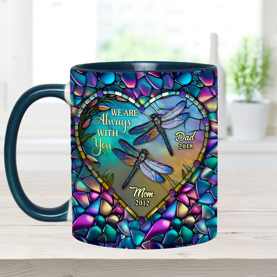 Je suis toujours avec toi - Mug commémoratif personnalisé