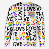 Love is Love - Personalized LGBT Support All Over Shirt