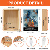 Where Everything Began - Personalized Couple Picture Frame Light Box