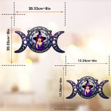 The Witch Is In - Personalized Witch Window Hanging Suncatcher Ornament